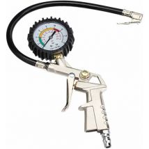 Tester pressione pneumatici Manometro pressione pneumatici Pistola Manometro pressione pneumatici Manometro gonfiatore pneumatici multifunzione