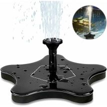 LYCXAMES – Solarbrunnen, Solarwasserpumpe, elektrische Solarpanel-Pumpe, 1,4 W, Garten-Außenbewässerung, schwimmende Pumpe für Garten, Terrasse,