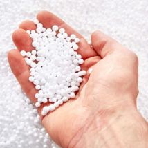 Perles de Polystyrène 150L, Perle bs pour Remplissage de Pouf, Coussin, Peluche, non hydrophile et anti-feu (PERLEIGNI150) - Livea