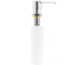 Livea - Stainless Steel Liquid Soap Dispenser, 250ml, Chrome (dmzcr)