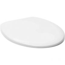 Thermoplastic toilet seat, White (UniversalSeat) - Livea