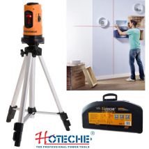 Livella laser auto livellante con cavalletto/treppiede in valigetta Hoteche 285001