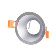 Cristalrecord - Bague encastrée living ronde argent 01-076-01-281