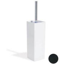 Living porta scopino a parete ceramica nero opaco codice prod: 000LV1223 - Stilhaus