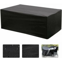 Lounge Cover, Rectangular Oxford Table for uv Protection of Garden Furniture (242 x 162 x 100 cm)