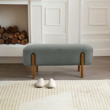 Livingandhome - Contemporary Upholstered Bench