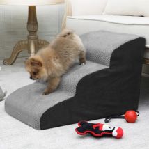 Grey Large Comfortable Non Slip Pet Step