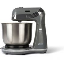 Robot pâtissier multifonction 3l 250w gris Livoo dop137g