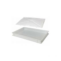 ICS - Livre 60x40 cm pour pizza pizza empilable en polypropylène