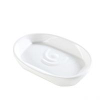Liz porta sapone appoggio ceramica bianco codice prod: 000LZ09AP - Stilhaus