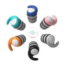Ljudknslighet Bouchon d'oreille pour dormir - Dispositif de protection auditive réutilisable pour bouchons d'oreille