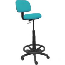 Llanos Ergonomischer Hocker – Höhenverstellbar – Fußstütze – Polypropylen – Türkis – 36 Monate Garantie