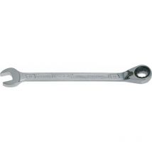 Hazet - 606-13 Llave mixto con trinquete/perfil tracción de 12 lados exteriors tamaño 13 longitud 193,2 mm