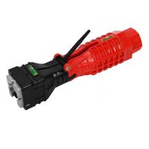Coocheer - Llave de fontanero 18 en 1, multifunción, de doble cabezal, para grifo y lavabo, antideslizante, para tuberías, para fregadero, baño y