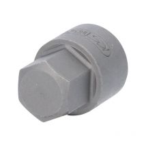 Llave de vaso con punta 3/8' tipo Allen, corta, 14 mm