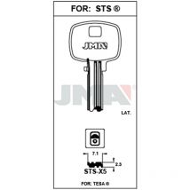 Llave de seguridad de latón STS-X5