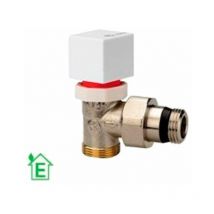 Llave escuadra de 1/2" 67490 termostatizable para radiador con bicono de Orkli