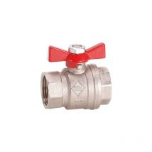 Llave esférica, serie 990 - 1/4 fi/fi manilla mariposa, pn 40 ri 1/4 - ri 1/4