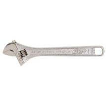Llave ajustable Irega 6" (150 mm) – Acero cromo-vanadio – Cromada – Escala milimétrica – Mango central