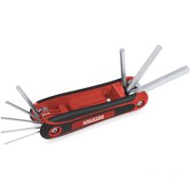 Juego de 8 Llaves Allen plegables Kreator