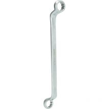 Llave de estrella doble, acodada, 16 x 17 mm