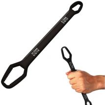 Llave Torx universal de 8-22 mm, ajustable, de doble extremo y autoajustable (A-Negro)