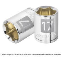 Llave vaso hexagonal, cuadro 3/8' - 10 mm