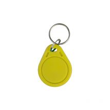 Llavero Proximidad Rfid 125 Khz Numerado Amarillo Rfid-tag-y