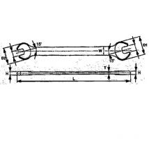 Llave de boca 10x11 mm