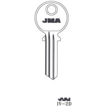 J.m.a - jma llavin iv-2d acero c-50 , Llavín iv 2D acero jma. - Fabricada en acero niquelado, especialmente diseñada para sistemas de cerraduras de