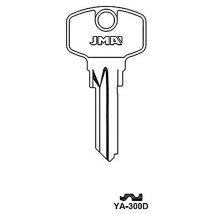 Jma Llavin Ya-300d Acero A C-50 , Llavín En Bruto Para Copia De Llave Ya 300d Acero Tipo Serretacaja De 50 Unidades.