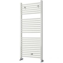 Llavisan - Kibath Secatoallas Radiador circuito calefacción especial de 120 cm x 45 cm acabado blanco brillo fabricado en acero