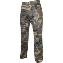 Lma Pantaloni Multitasche In Cinghiale Cachi Mimetico 54