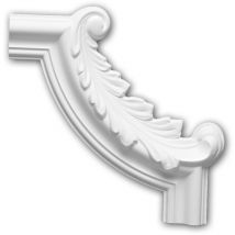 Profhome Decor - lément de coin 152295 Profhome Élement décorative style Néo-Empire blanc