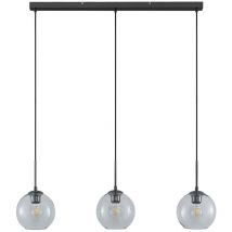 Lindby - Lámpara colgante 'Firano' en Gris de Metal