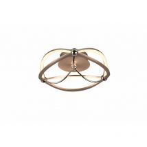 Plafón Led Charivari Bow Latón Ø41 cm Trio Lighting