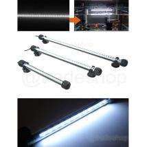 Trade Shop - Lámpara De Inmersión Led Para Acuario Tubo Led T4 Dee Fish Light Blanco Rgb Azul - -50 Cm -
