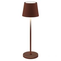 Century - Lámpara de mesa a pilas Lume Plus 2,2W 2700K Corten LMPC-023827