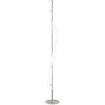 Lámpara de pie modelo Serpis acabado cromo 159cm (alto) 23cm (ancho) 23cm(largo)