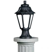 Lámpara Farol De Pie Fumagalli mikrolot/anna E27 IP55 - Negro