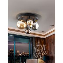 Plafon dark 5L negro-laton