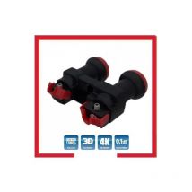 Lnb MonoBloc Single 4.3° Multi degré 1 sortie, 0.1dB, réglable de 0 à 37 mm, Full hd 4K 1080p eutelsat et astra