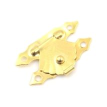 10pcs Coffret Cadeau Décoratif Moraillon Mini Fer Antique Feuille en Bois Cas Hasp Finuture Fermoir à Boucle De Verrouillage - Lntyq