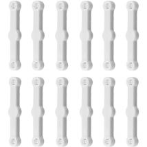 12 Pièces Bandes De Fixation De Moustiquaire Anti-Moustique, Support De Moustiquaire De Fenêtre Pratique, Clip De Moustiquaire De Fenêtre Sans
