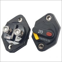 12V-24V dc Auto Automatischer Leistungsschalter Inline-Leistungsschalter Sicherungswechselrichter mit manueller Reset-Taste für Auto lkw Wohnwagen