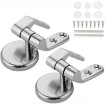 2 Pcs Charnières d'Abattant wc de Salle de Bain Fixations Remplacement wc Siège Charnière wc Fixations Pièces Détachées wc Pour Réparation Abattant