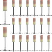 200 Pièces Pistolet à Clou Béton Manuel, Mini Pistolet à Clous, Round Nails for Steel Cloueur Beton, 7.3 mm - L'outil Parfait pour Tous Vos Projets