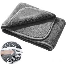 2PCS Microfibre Voiture Chiffon Microfibre Voiture Microfibre Voiture Serviette Microfibre Voiture Chiffons en Microfibre pour Le Nettoyage
