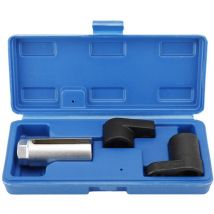 Lntyq - 3 Pièces Douille Sonde Lambda 22mm, Clé à Douille de Sonde Lambda et Capteur d'Oxygène pour Voiture, avec Boîte