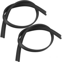 4 Pièces Lames d'Essuie-Glace de Rechange en Caoutchouc, 800mm Universelles Glace Bandes Essuie-Glaces, Caoutchouc de Remplacement, Balai